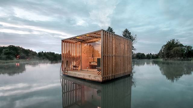 Plovoucí sauna