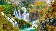Plitvické vodopády, Chorvatsko
