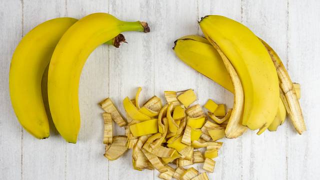 Slupky od banánu