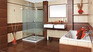 Ve velké koupelně můžete uspokojit jak ty, kteří milují vanu, tak ty, co upřednostňují sprchování.
