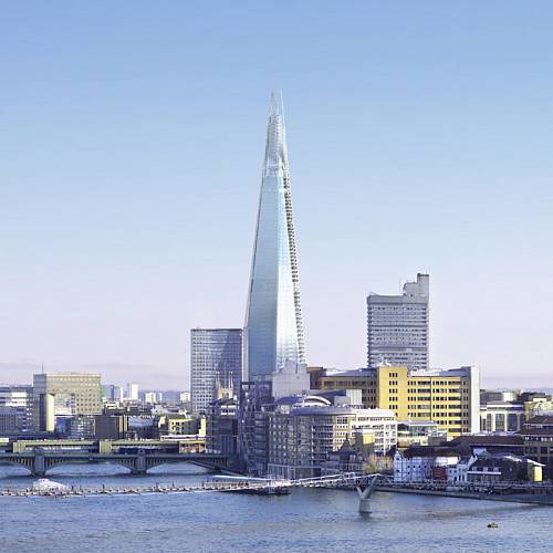 Nejvyšší budova Evropy The Shard v Londýně 6