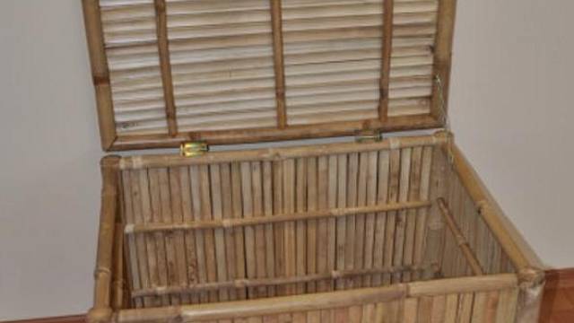 Bambusová truhla, 1 190 Kč, ratanovy-nabytek.eu