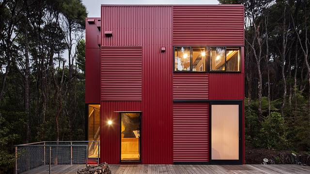 Crosson Architects, The Red House, Auckland, Nový Zéland; Zdroj: World Architecture Festival