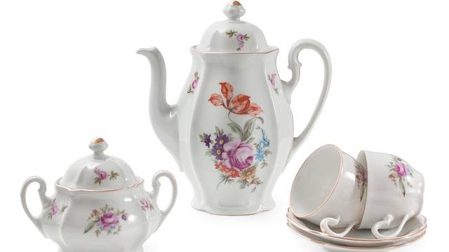 Český porcelán má v oblasti nádobí a dekorací nezastupitelné místo.