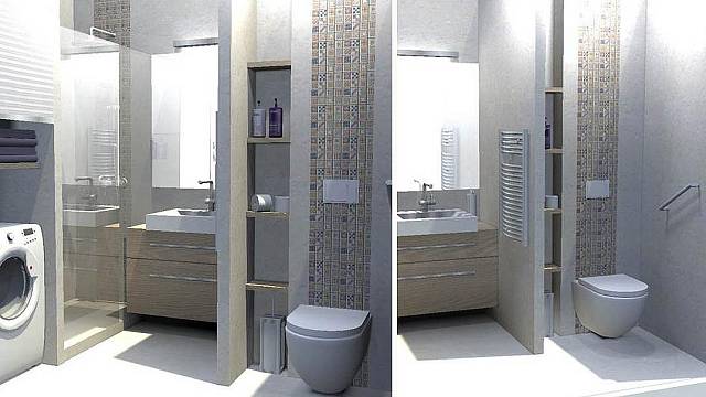 Rekonstrukce panelákové koupelny