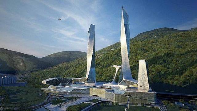 Penang Global City Center od Asymptote Architecture, Penang, Malajsie