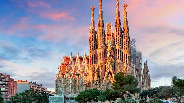 Bazilika Sagrada Família, Barcelona, Španělsko