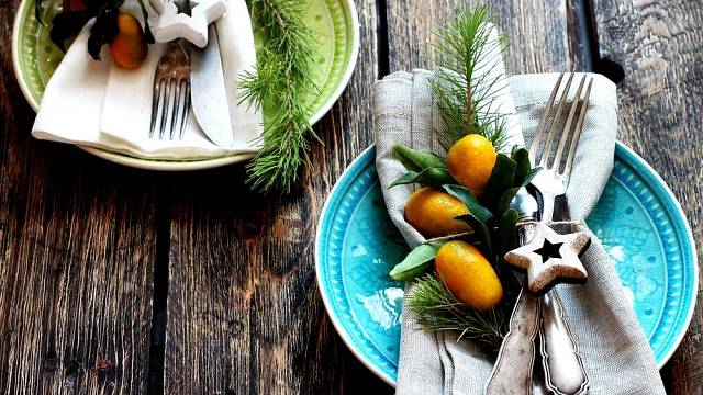 Voňavé zimní dekorace z citrusových plodů