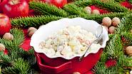 bramborový salát Vánoce