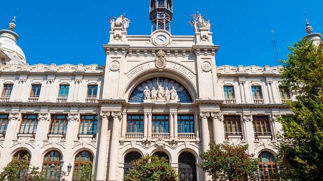 Edificio de Correos, Valencie, Španělsko