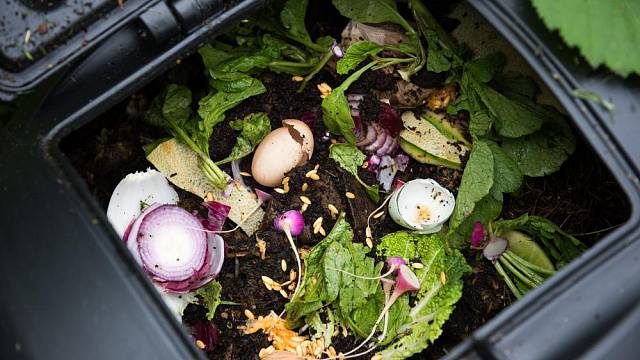 Kompost prokládejte zeminou a pravidelně provzdušňujte.
