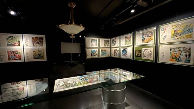 Výstava Kája Saudek: Muriel a andělé a další poklady je otevřená denně.