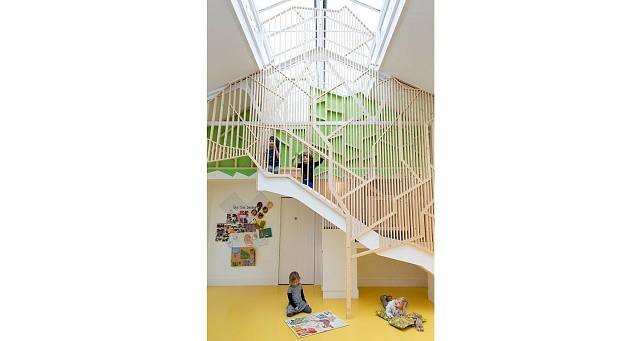 The Bath House Children's Community Centre, Lipton Plant Architects, Foto: David Vintiner
