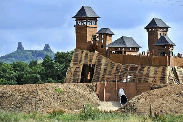 Vítěz veřejného hlasování: Replika hradu Trosky v přírodním zábavním dětském areálu Šťastná země 