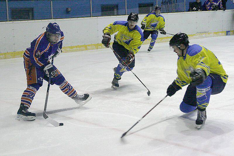 Derby HC Stadion Litoměřice - HC Roudnice nad Labem (4:3).