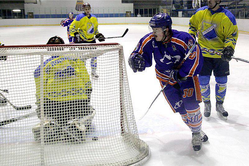 Derby HC Stadion Litoměřice - HC Roudnice nad Labem (4:3).