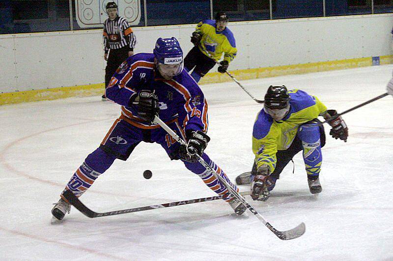 Derby HC Stadion Litoměřice - HC Roudnice nad Labem (4:3).