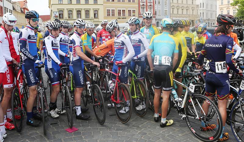 Závod míru juniorů 2018 - první etapa. Čtvrtek 3. května.