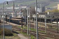 Vlakové nádraží v Lovosicích. Archivní foto