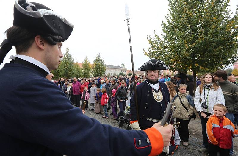 Josefínské slavnosti 2015, sobota - dopolední přehlídka vojsk