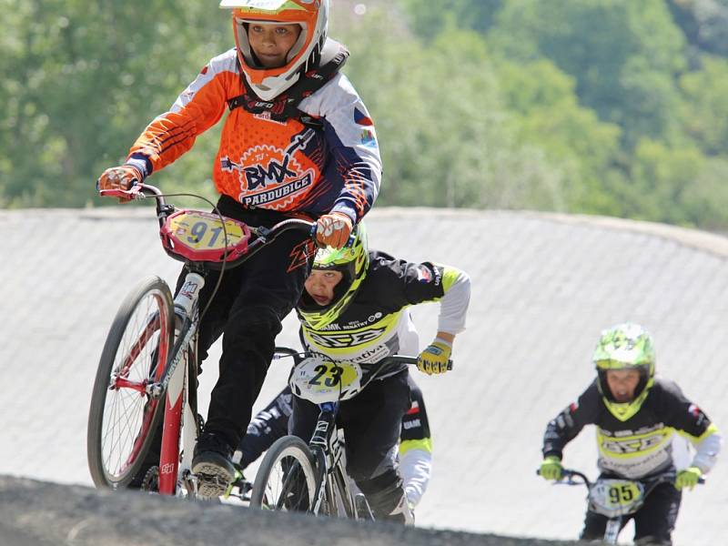 Závody České BMX ligy v bikrosu v Litoměřicích