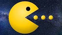 Postavička Pac-Man ze stejnojmenné počítačové hry.