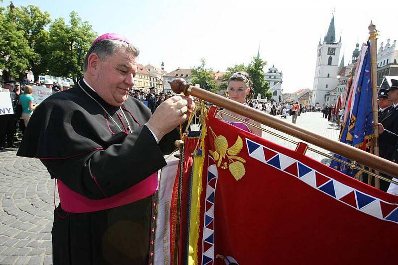 Hasičské slavnosti v Litoměřicích.