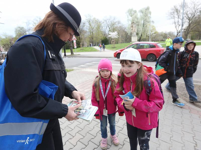 Preventivní akce na přechodech Zebra se za tebe neohlédne v Litoměřicích.