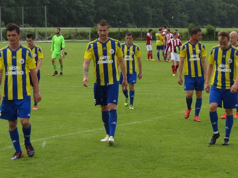 Fotbalisté Litoměřicka hostí v sobotu dopoledne Tachov. 