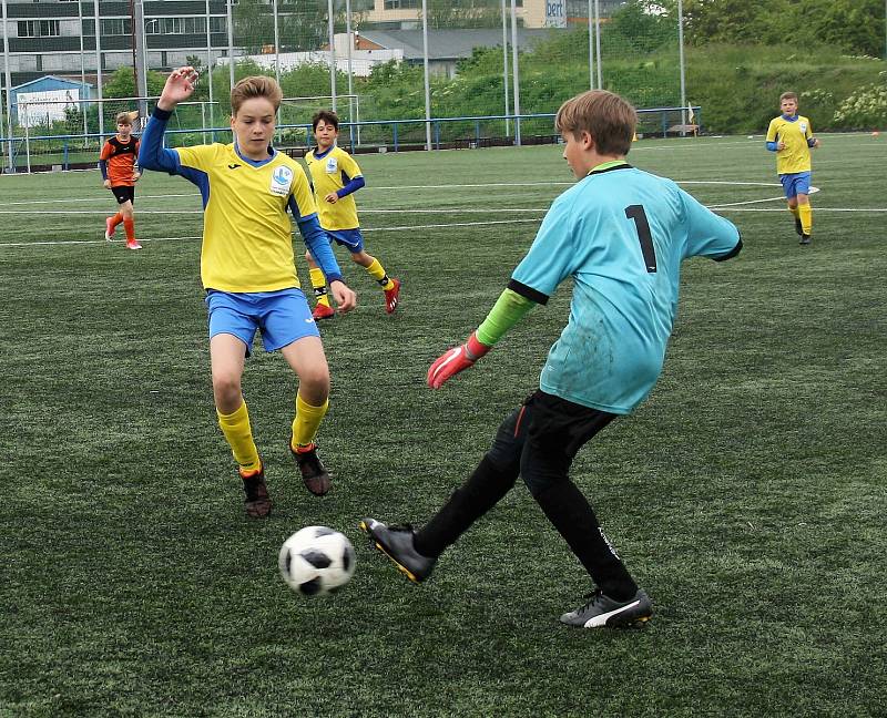 Výběr OFS Litoměřicko U12 na Betkově Memoriálu v Praze.