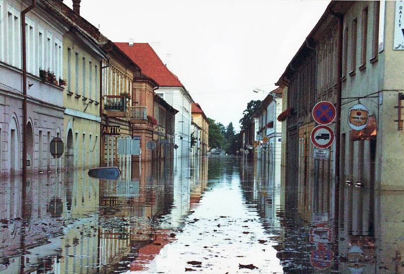 Povodeň 2002 - Terezín 17. srpna