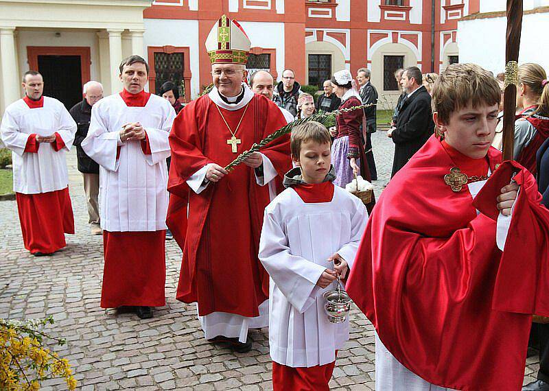 Květná neděle v Litoměřicích.