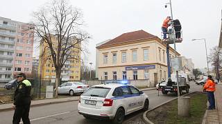 FOTO: V Litoměřicích nainstalovali mobilní kameru do Masarykovy ulice -  Litoměřický deník