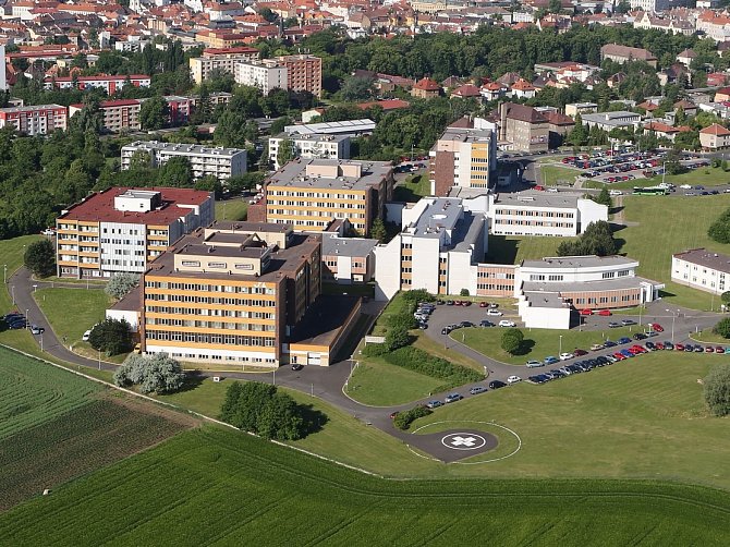 Městská nemocnice v Litoměřicích.