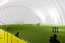 Litoměřice plánují několik nových sportovišť. Nejblíže realizaci je nafukovací hala s umělou trávou, která má vzniknout v areálu FK Litoměřicko.
