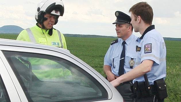 Pátrací skupina litoměřických policistů.