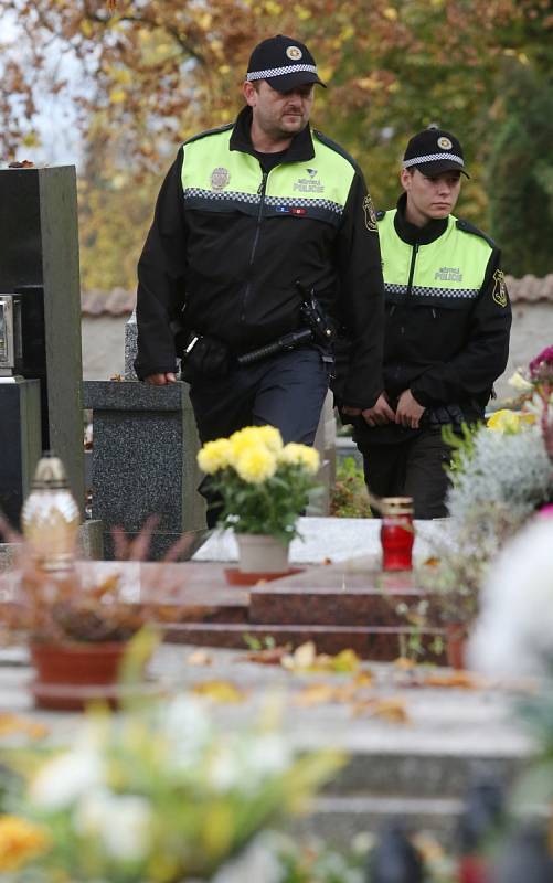 Strážníci Městské policie v Litoměřicích zintenzivnili obchůzky na městském hřbitově a okolí.