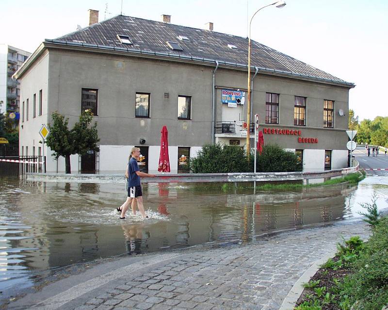 Povodeň 2002, 16. srpen - Lovosice