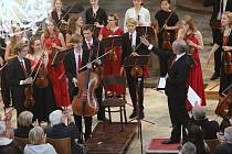 V kostele v Konojedech se rozezněla hudba. V pátek 4. srpna se konal benefiční koncert Haydn Youth String Orchestra.