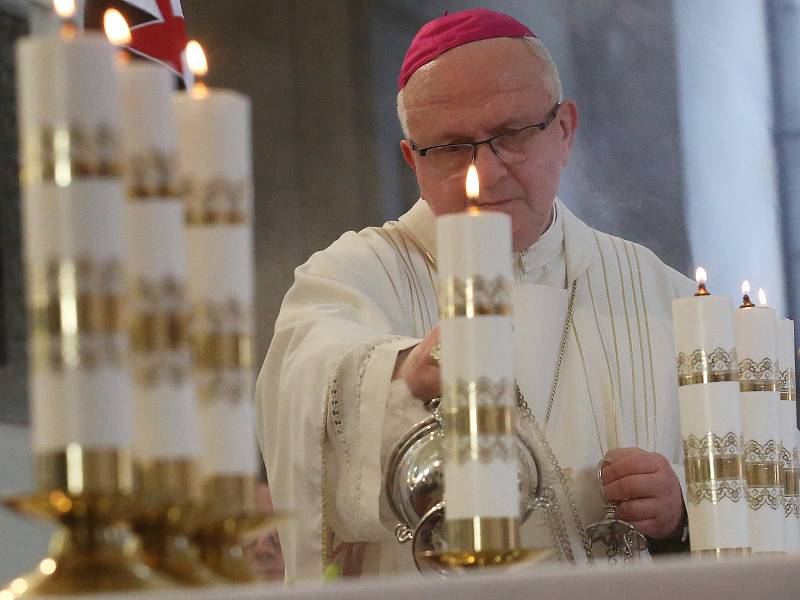 Litoměřický biskup Jan Baxant slavil kulaté narozeniny.