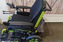 Elektrický invalidní vozík zn. MEYRA ICHAIR MC 3, po kterém pátrá policie.