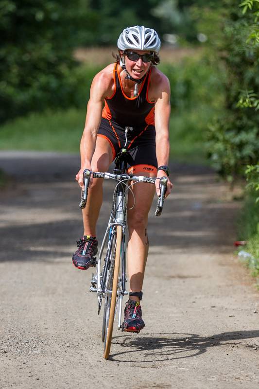 Silniční triatlon v Hostěnicích 2017. 