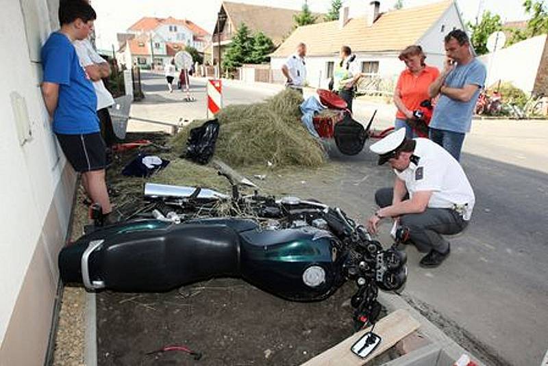 Dopravní nehoda v Čížkovicích.