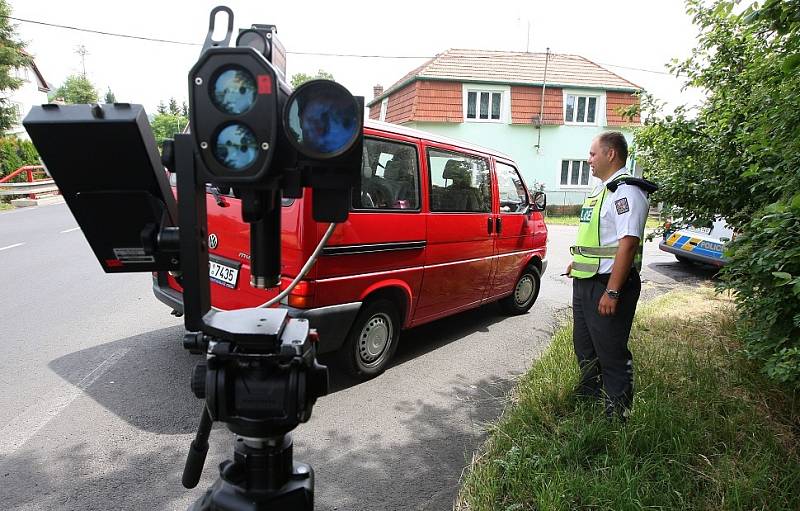 Preventivně bezpečnostní akce policie u Podsedic