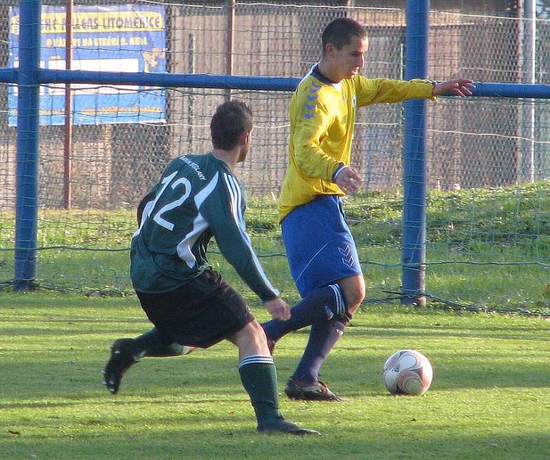 Litoměřice - Modlany 0:0, krajský přebor, 22. října 2011.