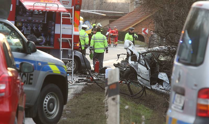 Tragická dopravní nehoda u Třeboutic