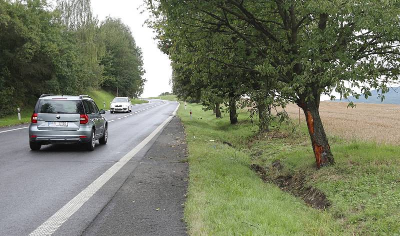 Foto z místa nehody.