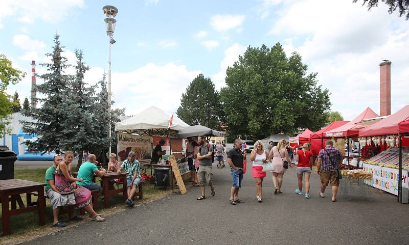 Na 6. ročníku Gastro Food Festu se představilo na 70 vystavovatelů z oboru gastronomie, kteří návštěvníky lákali na řadu nových laskomin připravených například z hadího a krokodýlího masa, z žabích stehýnek i z hmyzu.