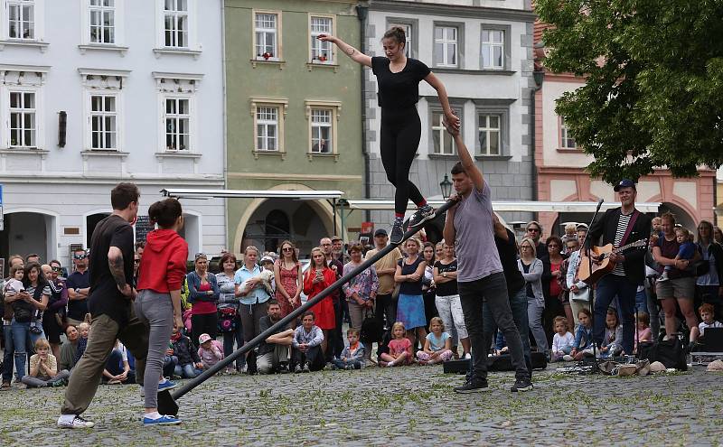 Cirk La Putyka v Litoměřicích.