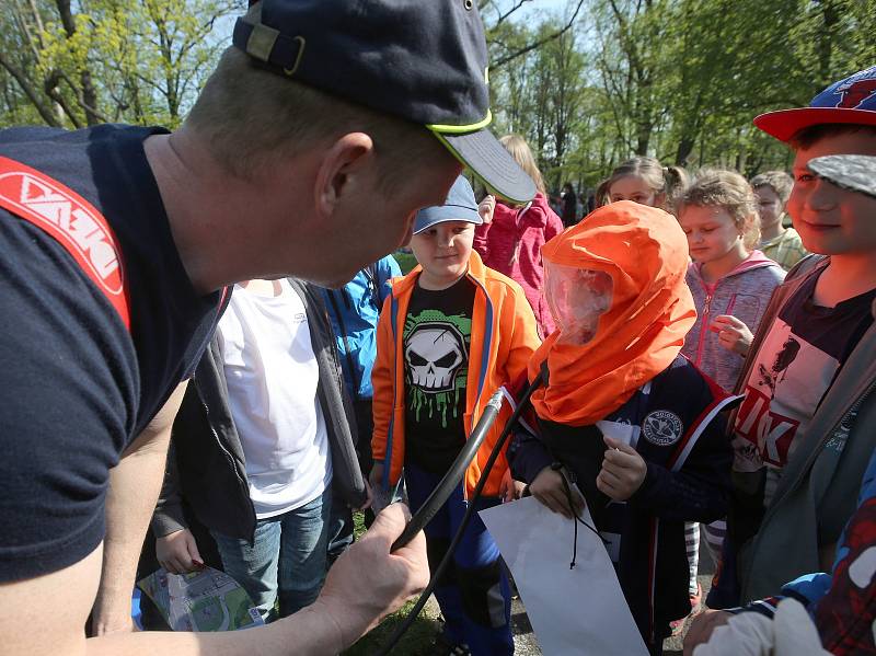 Na dopravním hřišti proběhla tradiční akce složek IZS pro základní školy.